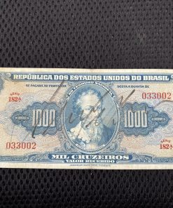 1.000 Cruzeiros = C048 Ano 1943 MBC/SOB Série: 182